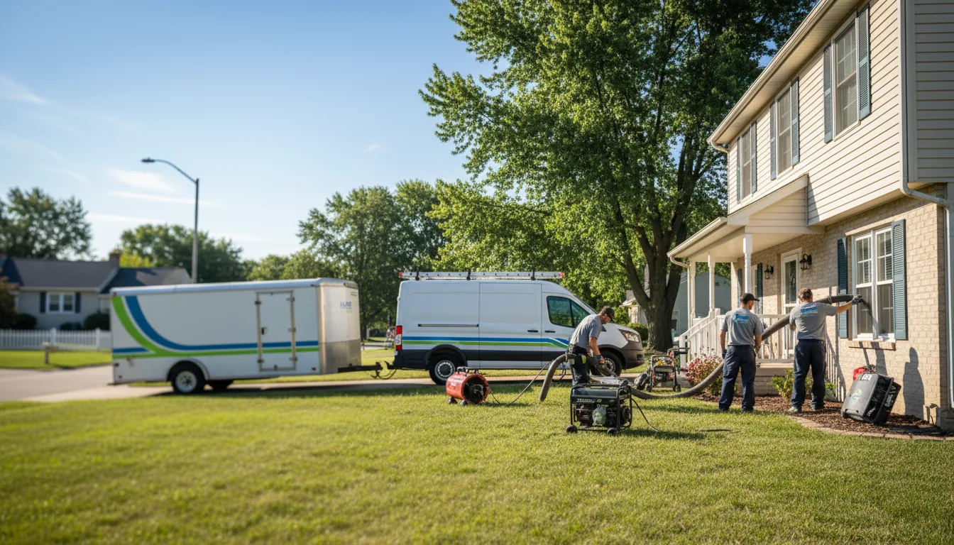 Flooded Basement Restoration And Cleanup With Repair in Eagle Grove, IA near me